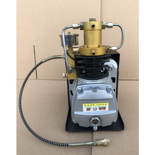 4500PSI 300bar PCP air pump high pressure electric air compressor for air cylinder air tank gas filling for