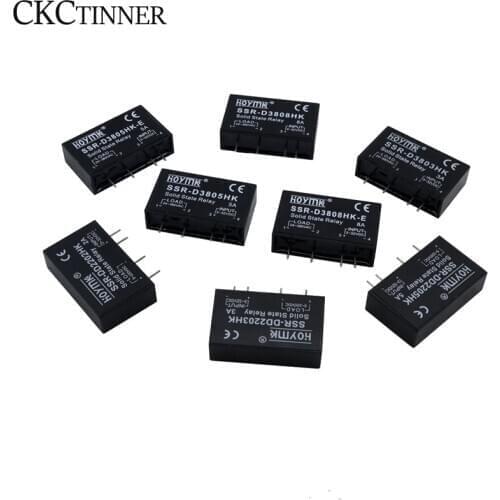 1pcs PCB SSR-D3803HK D3805HK D3808HK Dedicated with Pins SSR-D3805HK 5A DC-AC Solid State Relay