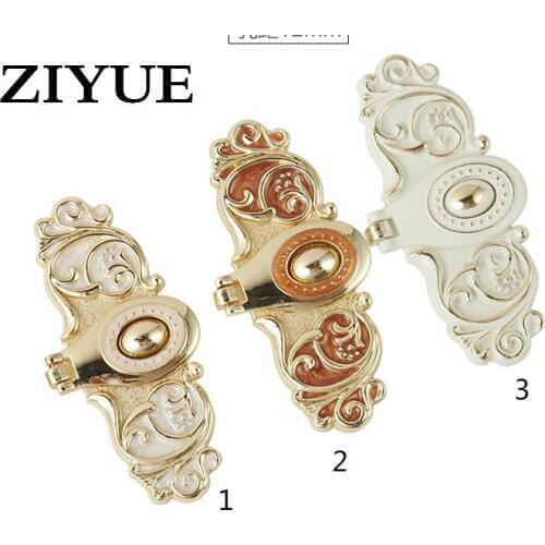 2PCS/Lot Free Shipping Handle Free European Chamfer Amber Red Ivory White Ambry Door Handle