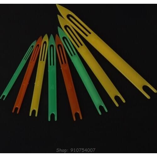 8pcs/Set Fishing Netting Needle Repair Net Line Plastic Shuttles Mending Weaving N23 20 Dropship