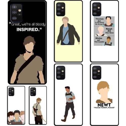 Newt The Maze Runner Case For Samsung A51 A71 A41 A31 A11 A21S A20e A21S A10 A20S A40 A50 A70 A12 A32 A52 A72