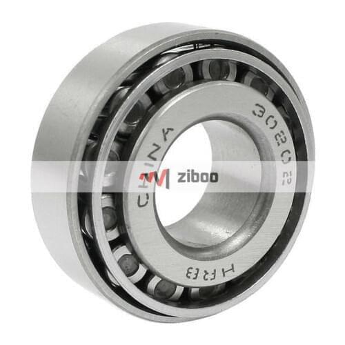 30202 Steering Head Set Tapered Roller Bearings 15mm x 35mm x 12mm Silver Tone