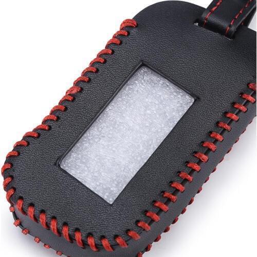 Starline A93 Leather Hand Sewn Remote Controller Cover Case For StarLine A93 A63 A39 A36 Two Way Car Alarm LCD Transmitter Remot