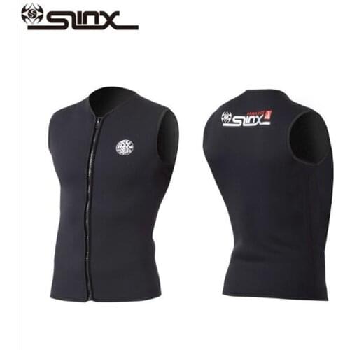 Slinx 3mm Neoprene Wetsuit Vest Men and Women For Kitesurfing Suit Diving Swimsuit Swimwear None Sleeve Inside