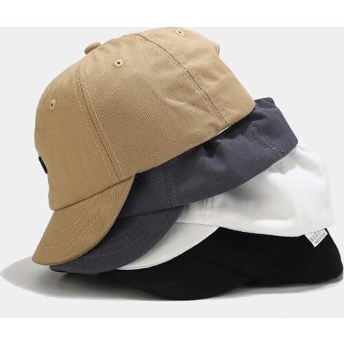 Outdoor Short-brimmed Baseball Cap Sunscreen Sun Hat Fashion Adjustable Men Women Couple Student Letter Embroidery Hip Hop Hat