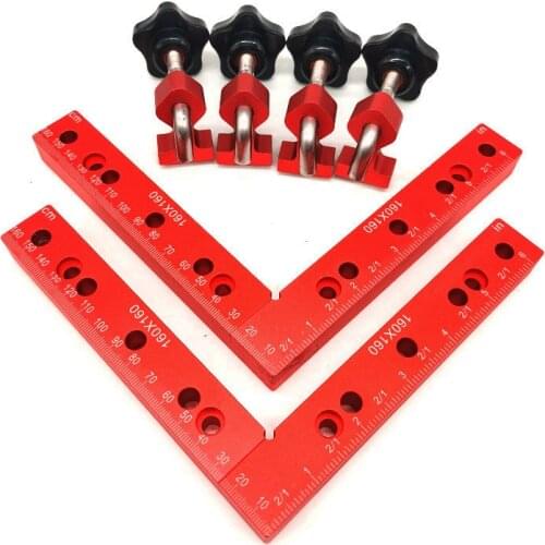90 Degree Right Angle Clamp Positioning Squares Fixing Clips Picture Frame Corner Clamp Woodworking Carpenter Corner Clamps