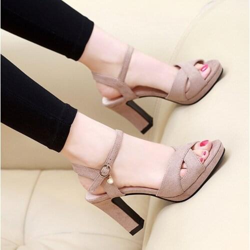 ZZPOHE Womens High-heeled Shoes