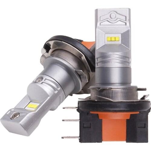 2pcs H15 LED Fog Lamp 30W CSP 1919 SMD Fog Lamp High Power LED Chip 6000K 6SMD For Car Auto External Fog Light Headlight