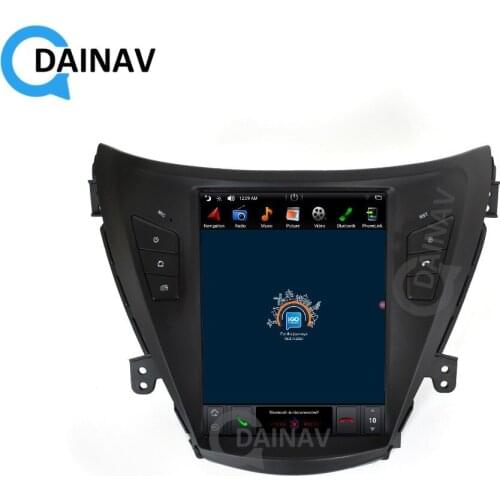 Auto multimedia DVD player Tesla style FOR-HYUNDAI ELANTRA/MD 2011-2015 Car Radio GPS Navigation vertical screem