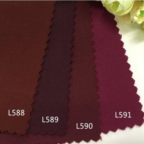 Women of high-grade pure wool worsted suit pants material fashion dress material and conventional thick wide leg pants