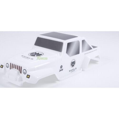 Colorful PC Body Shell (Jeep Truck) Fit for 1/8 HPI Racing Savage XL FLUX Rovan TORLAND Monster Brushless Truck Parts