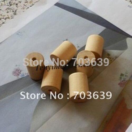Free Shipping 20x25mm Cylinder Shape Wood Beads, Wood Accessory For DIY(60pcs)