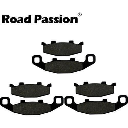 Road Passion Motorcycle Rear Brake Pads For KAWASAKI ZX60C ZX 60 C Ninja 600R GPX600R GPX 600R ZX600C ZX 600C 1988-1996