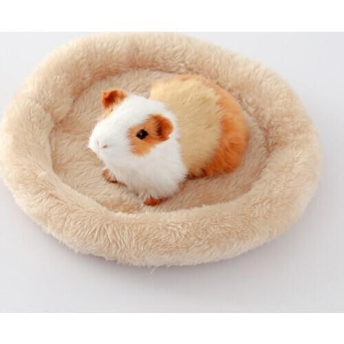 Hamster Nest Winter Pad Velvet Warm Pet Nest Arctic Cotton Cushion Hamster Hedgehog Chinchilla Rabbit Pet Bed House Nest