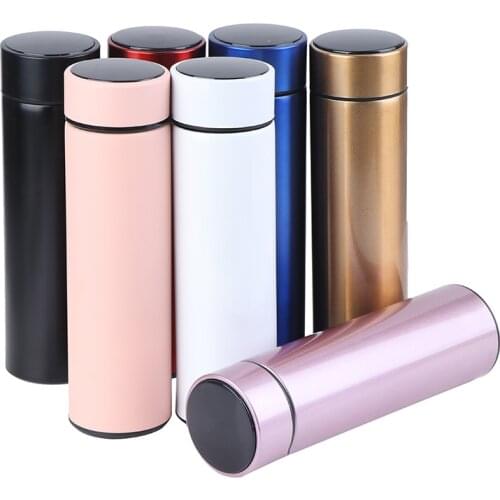 Intelligent Stainless Steel Thermos Bottle Cup Temperature Display Vacuum Flasks Travel Car Soup Coffee Mug Thermos Water Bottle