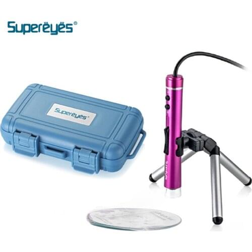 Supereyes B010 2MP 1080P WIFI 1-500X USB Microscope Magnifier Endoscope Camera Video Microscope Skin Hair Testing Taking Photos