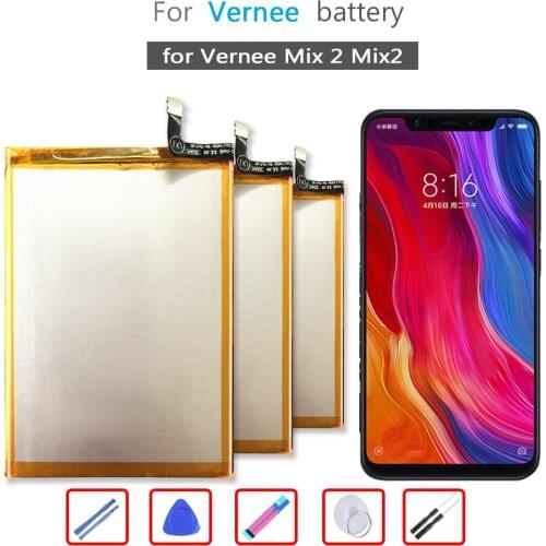 Battery 4200mAh For Vernee Mix 2 Mix2 Mobile Phone Li-ion Bateria