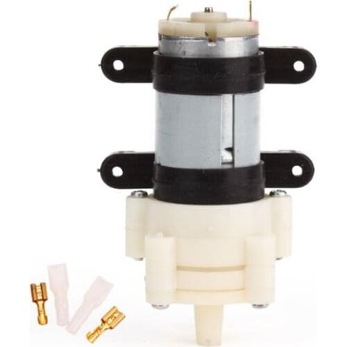 DC 12V Small Air Diaphragm Pump 1.5-2 L/Min High Pressure Long Life Mini Aquarium Pumping Fish Tank Water Pump