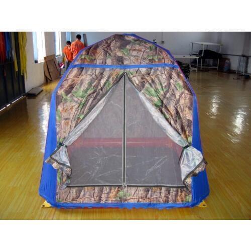 Inflatable inflatable tents