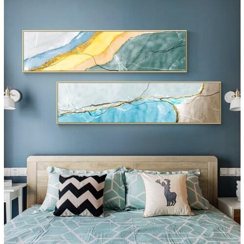 Wall Art Abstract Nordic Poster Color Art Home Decor Canvas Painting Poster Wall Picture For Living Room Bedroom Decor