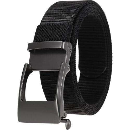New High Quality Fashion Male Alloy Buckle Nylon Woven Belt Mens Cloth Buckle Belt LY136-24911-1 Luxury Belt Designers Men