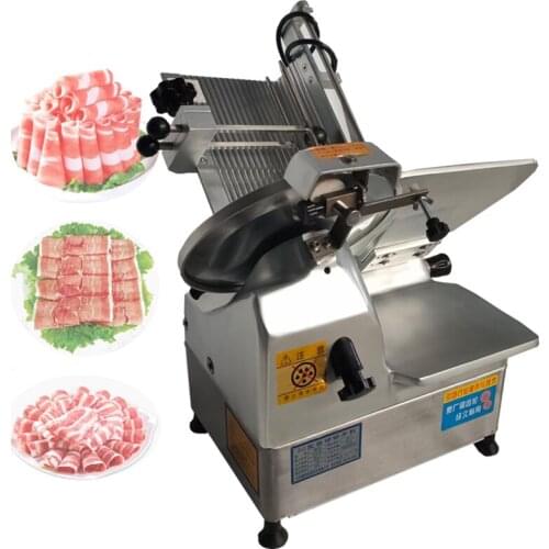 QY-32 Automatic Mini Electric Meat Slicer Mutton Roll Shredder Kitchen Knife Beef Mutton Machine Vegetable Bread Shredder 220V