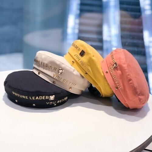 Women Girl Beret French Artist Warm Winter Beanie Hat Cap Vintage Plain Berets Hats Solid Color Elegant Lady Walking Caps Female