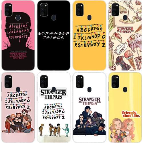 Cartoon Stranger Things Soft Case for Samsung Galaxy M11 M10S M01 M21 M31S M51 A01 J2 Core A21 A42 J6 A6 A8 Plus A7 2018 Cover