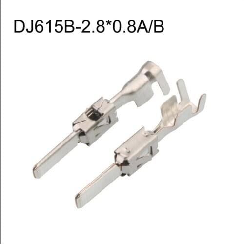 DJ615B-2.8*0.8A/B auto Harness terminal car male female cable housing Connector automotive plug Copper needle