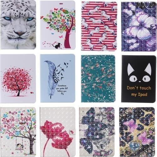 For Samsung Galaxy Tab A 7.0 SM-T280 SM-T285 Butterfly Horse pu Leather cover case for Samsung Galaxy Tab A 7.0 T280 T285 Tablet