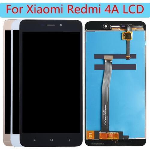 For XiaoMi Redmi 4A AAAA Quality LCD Display With Frame Touch Screen Redmi 4A Digitizer LCD Display Assembly Replacement Parts