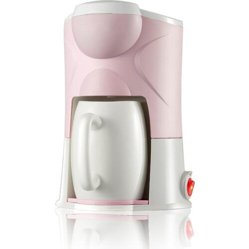 American Coffee Machine Household Automatic Coffee Pot Drip Type Small Portable 300w Kitchen Small Appliances Coffee Machine ZG