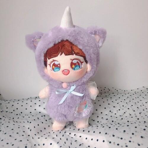 Yuri Doll Use Purple Unicorn For Plush 20cm Doll Clothes Costume Clothing No attributes Cute Fan Gift Sa PF