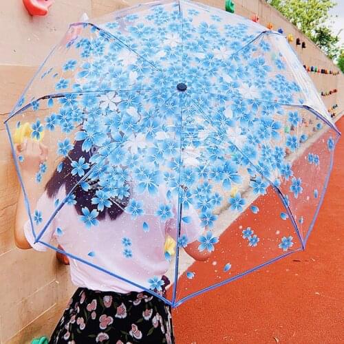 LUHAHALU Transparent Umbrellas