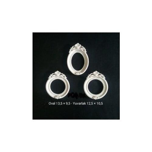 Object Wall Aksesuarı-3 'lü Mini Frame Takımı03 paintable decorative objects декоративные предметы под роспись