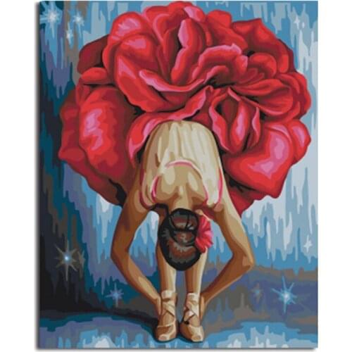 Full Square Round 5D Diy Diamond Painting Cross Stitch Beauty Ballet Girl Diamond Embroidery Rhinestone Mosaic Home DecorZP-2330