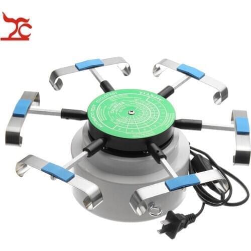 Professional US Standard 110V-220V Watch Repair Tool 6 Arms Automic-Test Cyclotest Watch Tester Machine Watchmaker Tester Tool