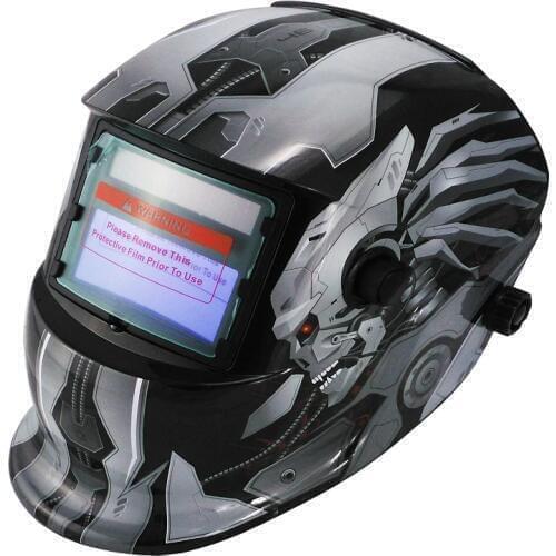 Solar Auto Darkening Adjustable Range 4/9-13 MIG MMA Electric Welding Mask Helmet Welding Lens for Welding Machine