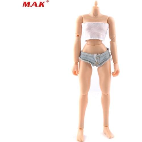 In Stock 1/6 Scale Seamless Female Body Small Breast Fit For 1/6 Scale Female Head Sculpt