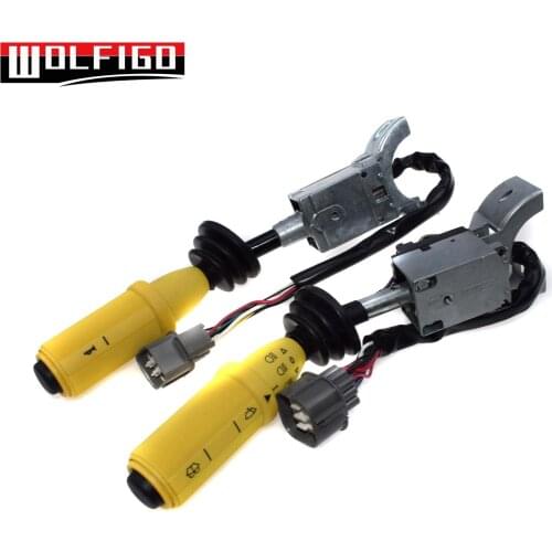 WOLFIGO New 701/52601,701/37702 F&R Forward & Reverse Switch Lights & Wiper Column Switch for JCB 3CX JCB 4CX