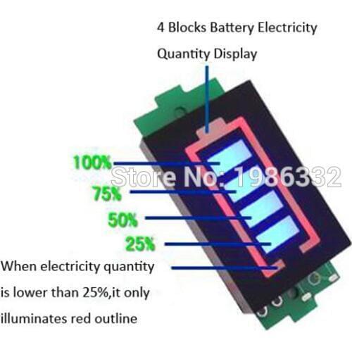 WS16 3S 18650 Li-po Li-ion Lithium Battery Packs Battery Capacity Indicator Meter Power Level Tester Module Display Board Panel