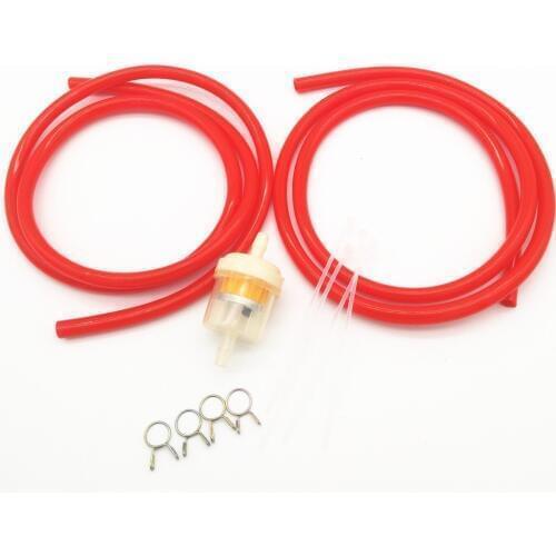 1M 2M Motorcycle motorbike Fuel Hose Oil Tube Filter Pipeline Rubber Line for SUZUKI RM85 RM125 250 RMZ250 RMZ450 RMX250R
