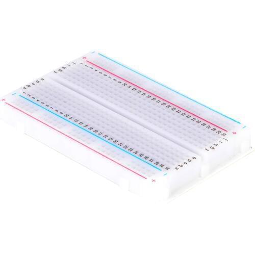 1pcs Mini Solderless Breadboard Bread Board 400 Contacts Available DIY PCB Test Tool 8.5x5.5cm