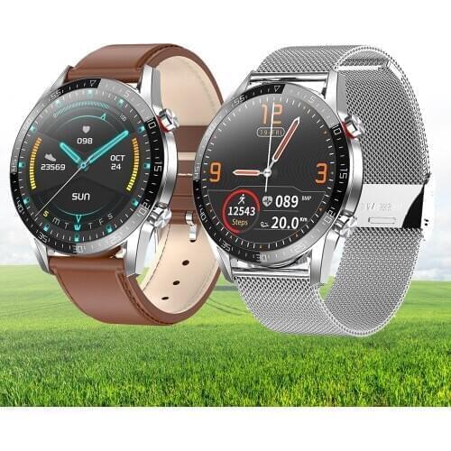 2021 Smart Watch IP68 Waterproof ECG Bluetooth Call Blood Pressure Heart Rate Fitness Tracker Sports Smartwatch For Android IOS