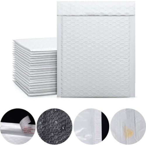 5/10 pcs Bubble Envelope bag white Bubble Self Seal mailing bags Padded Envelopes For Magazine Lined Mailer