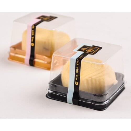 A "Mid Autumn Festival moon cake packaging seal seal baking bag label custom D34