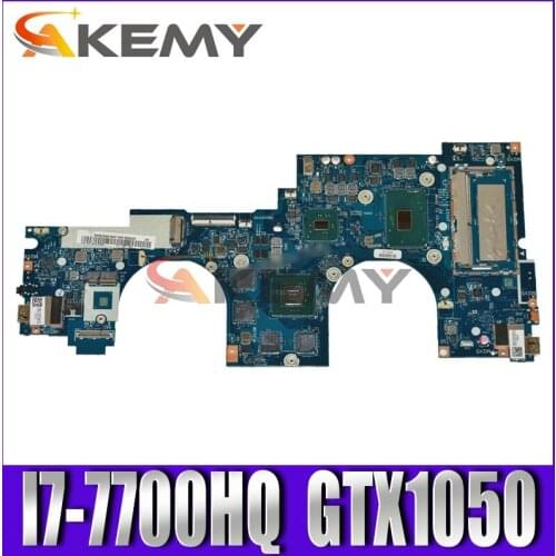 Akemy 5B20N67856 For Lenovo YOGA 720-15IKB Notebook Motherboard CIZY5 LA-E552P CPU I7 7700HQ GPU GTX1050 100% Test