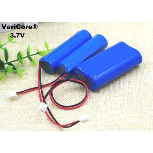 3.7V 18650 Lithium Battery Pack 2600mAh 5200mAh Fishing LED Light Bluetooth Speaker 4.2V Emergency DIY batteries+ Protection