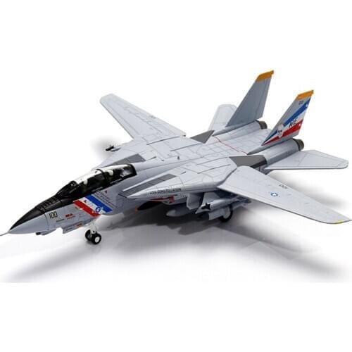 Length 19cm Simulation Strike Fighter Model 1:100 Scale Air Force Military Aircraft Maquette F14