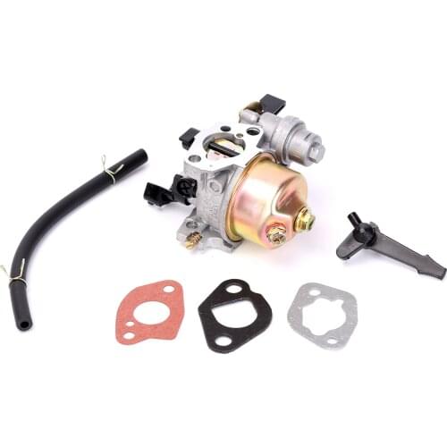 Carburetor Carb With Damper Lever + Gasket Replacement Set For Honda GX160 GX200 Generator,168/170F Gasoline Engine Parts